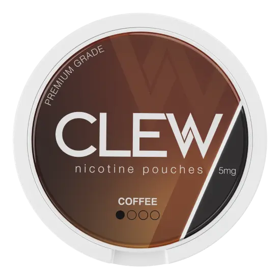 CLEW Coffee 5mg nicotine pouches can