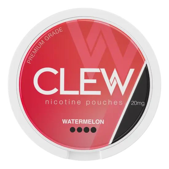 CLEW Watermelon 20mg nicotine pouches can