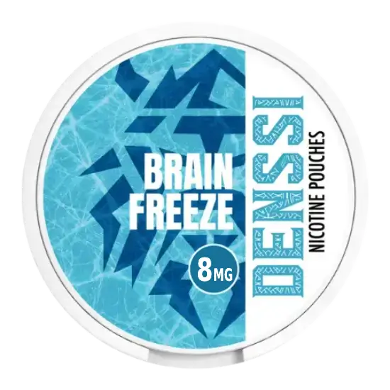 Denssi Brain Freeze 8mg nicotine pouches can