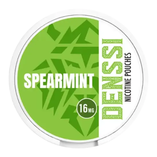 Denssi Spearmint 8mg nicotine pouches can