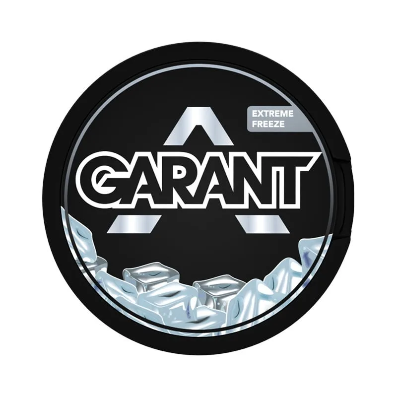 GARANT Freeze Extreme 25mg nicotine pouches can