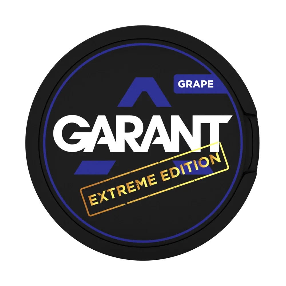 GARANT Grape Extreme 25mg nicotine pouches can