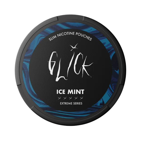 GLICK Ice Mint 10mg nicotine pouches can
