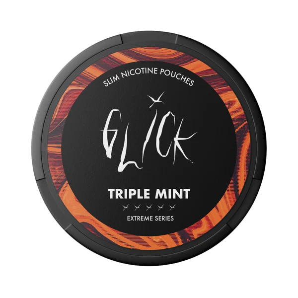 GLICK Triple Mint 10mg nicotine pouches can