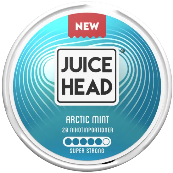 Juice Head Arctic Mint 14mg nicotine pouches can