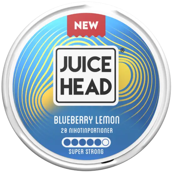Juice Head Blueberry Lemon 14mg nicotine pouches can