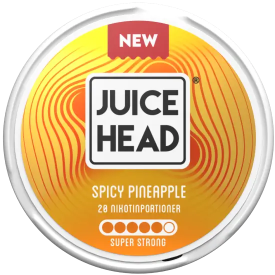Juice Head Spicy Pineapple 14mg nicotine pouches can
