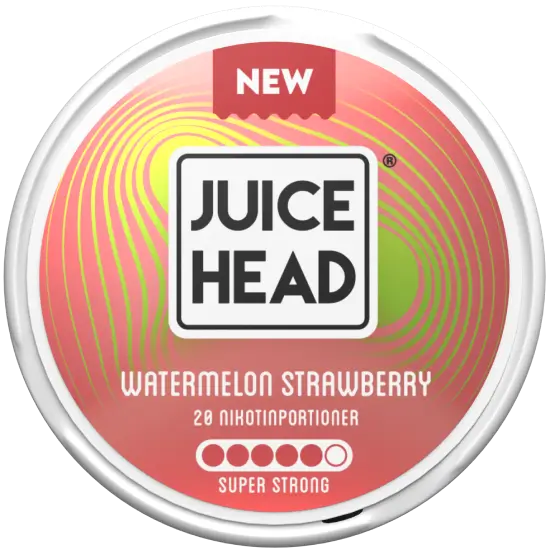 Juice Head Watermelon Strawberry 14mg nicotine pouches can