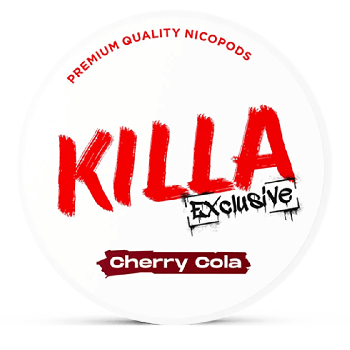 KILLA Cherry Cola 13.2mg nicotine pouches can