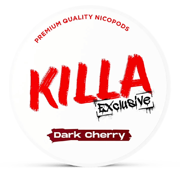 KILLA Dark Cherry 13.2mg nicotine pouches can