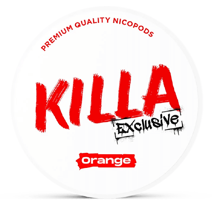 KILLA Orange 13.2mg nicotine pouches can