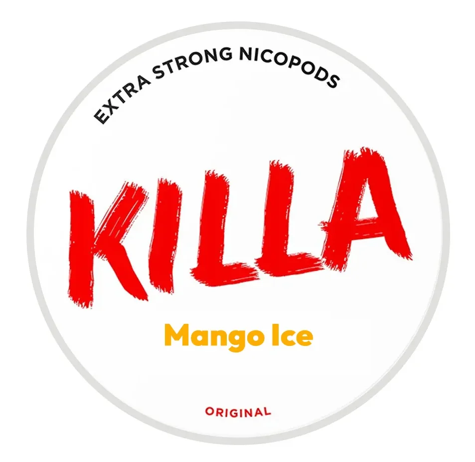 KILLA Mango Ice 12.8mg nicotine pouches can