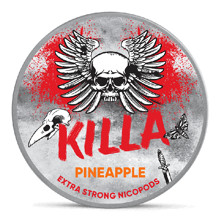 KILLA Pineapple 12.8mg nicotine pouches can