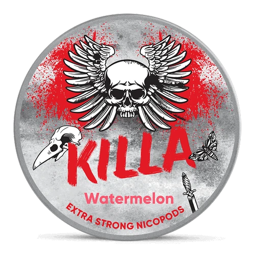 KILLA Watermelon 12.8mg nicotine pouches can