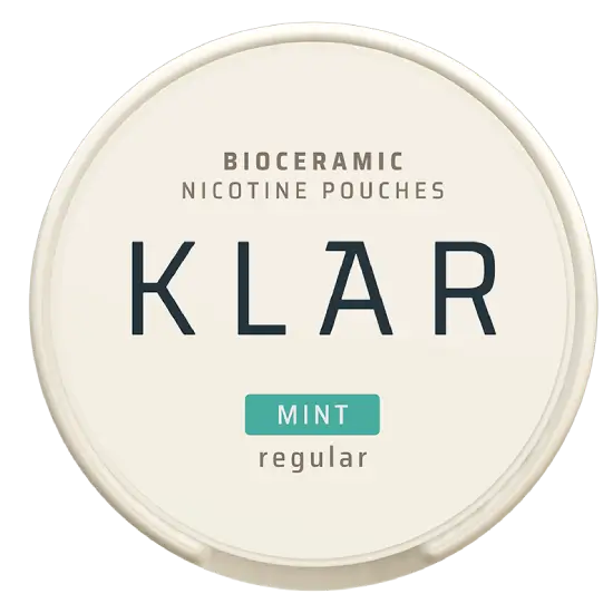 KLAR Mint 3mg nicotine pouches can