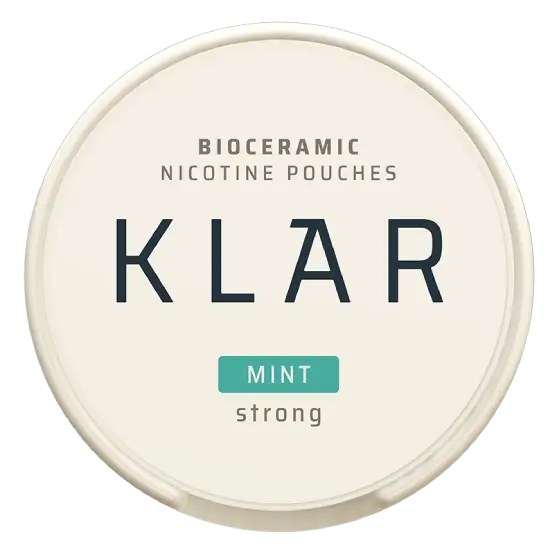 KLAR Mint 6mg nicotine pouches can