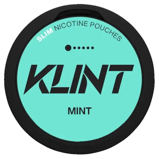 KLINT Mint 4mg nicotine pouches can