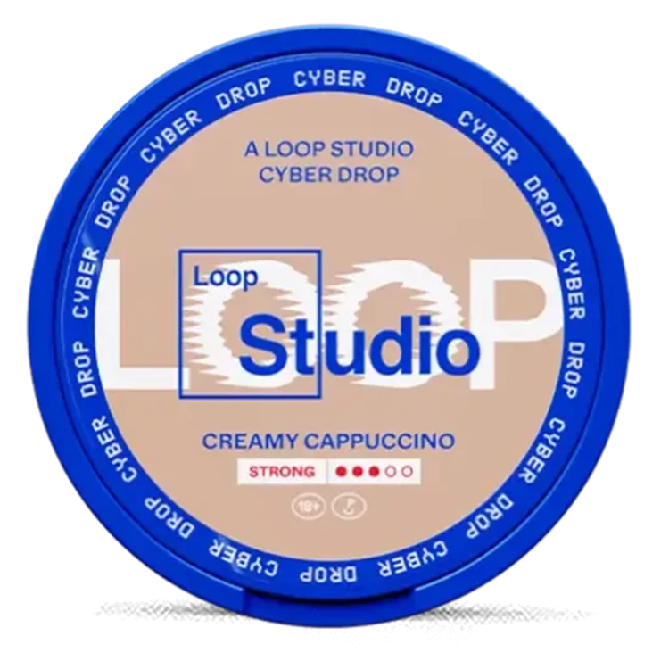 LOOP Creamy Cappuccino 8.9mg nicotine pouches can
