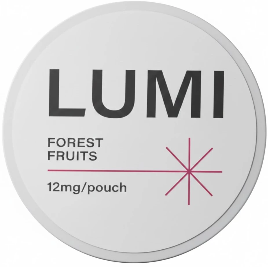 LUMI Forest Fruits 12mg nicotine pouches can