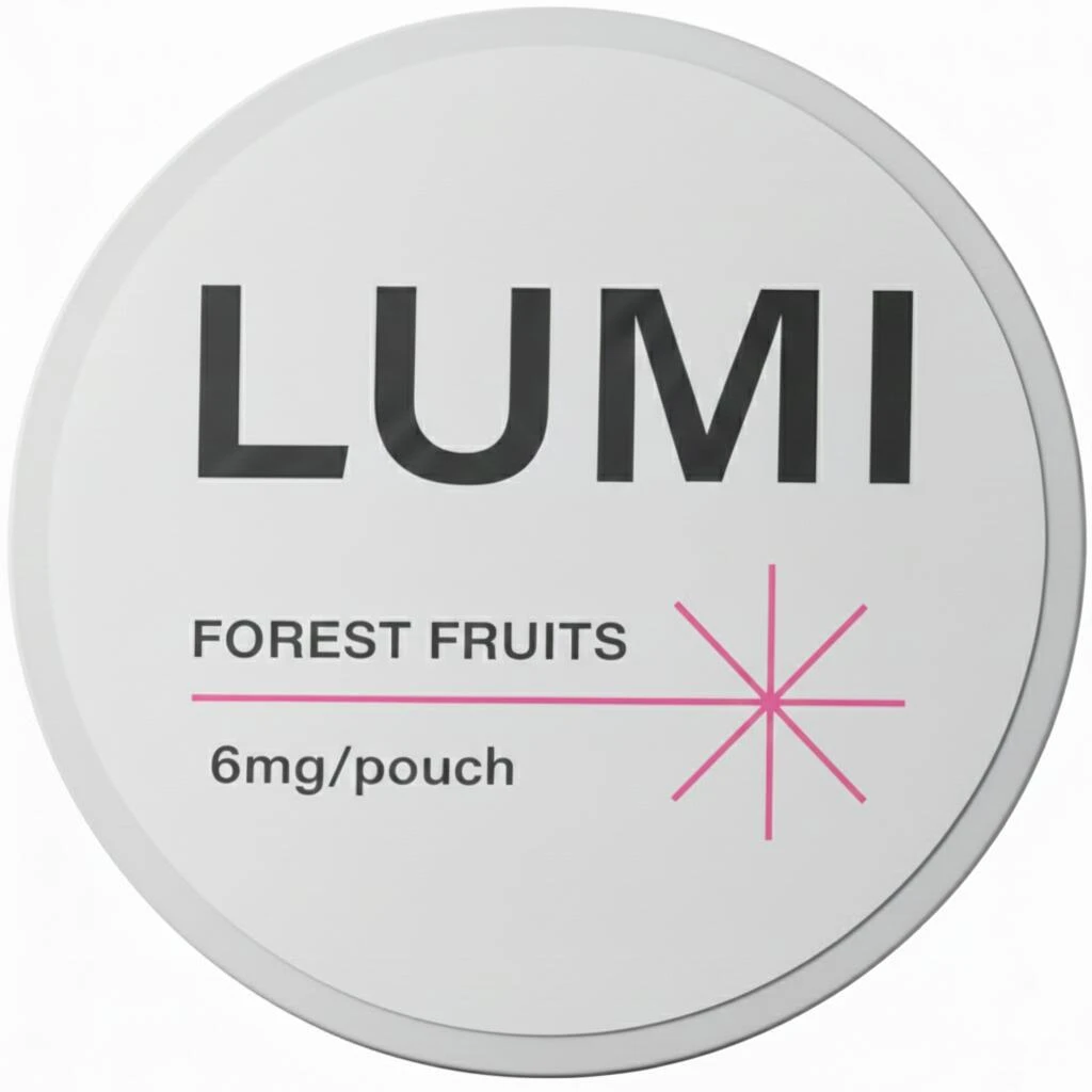LUMI Forest Fruits 6mg nicotine pouches can