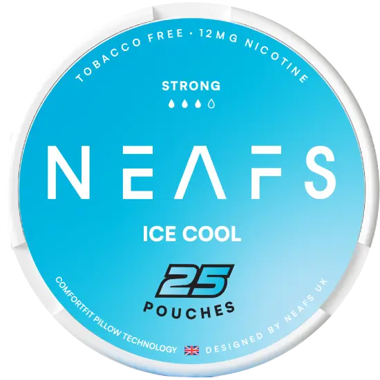NEAFS Ice Cool 12mg nicotine pouches can