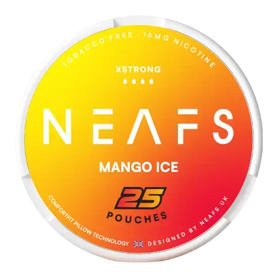 NEAFS Mango Ice 16mg nicotine pouches can
