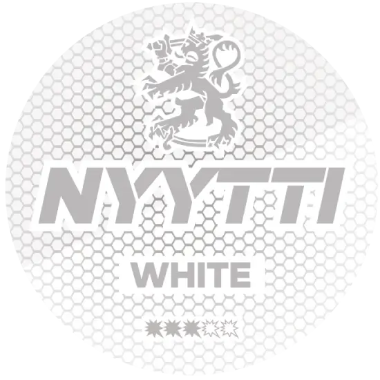 NYYTTI White 9.6mg nicotine pouches can