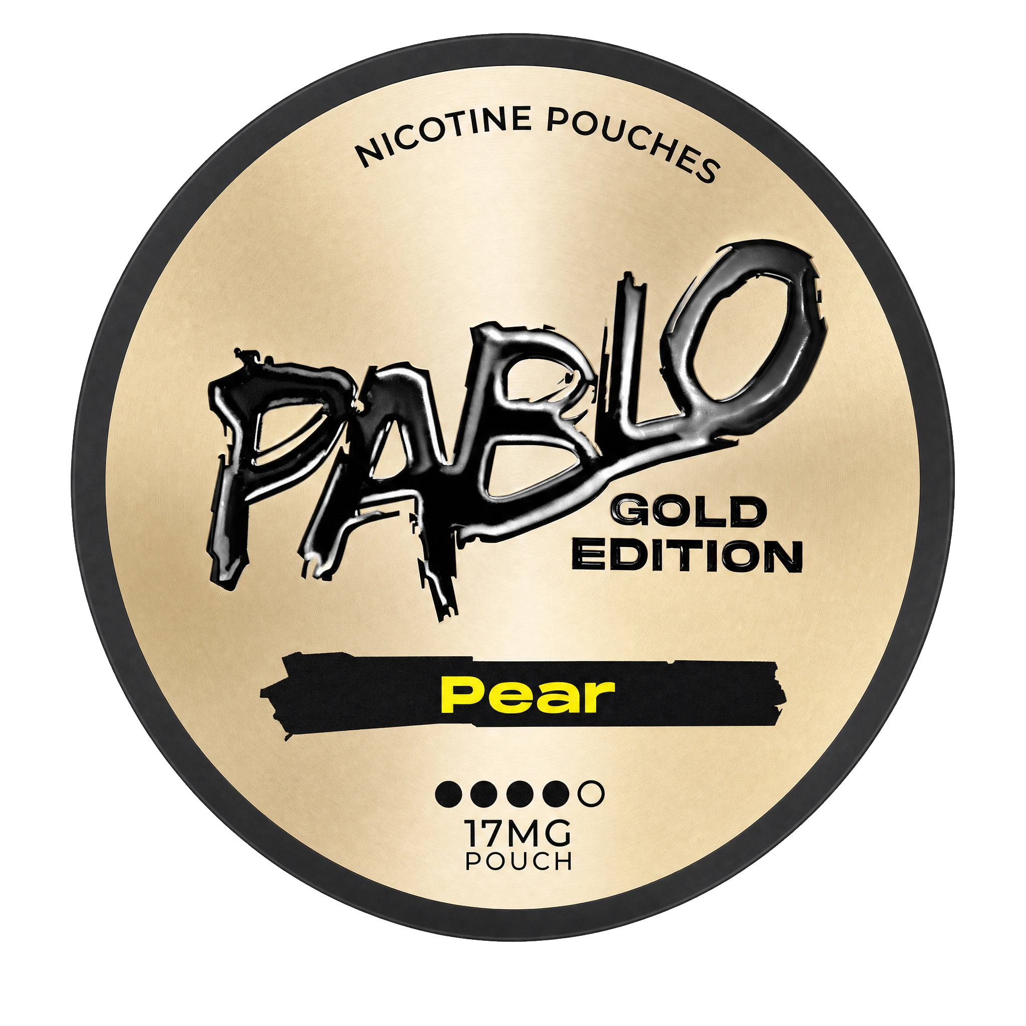 PABLO Gold Pear 17mg nicotine pouches can