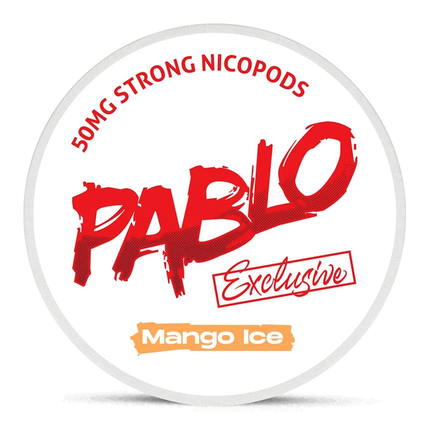 PABLO Mango Ice 30mg nicotine pouches can