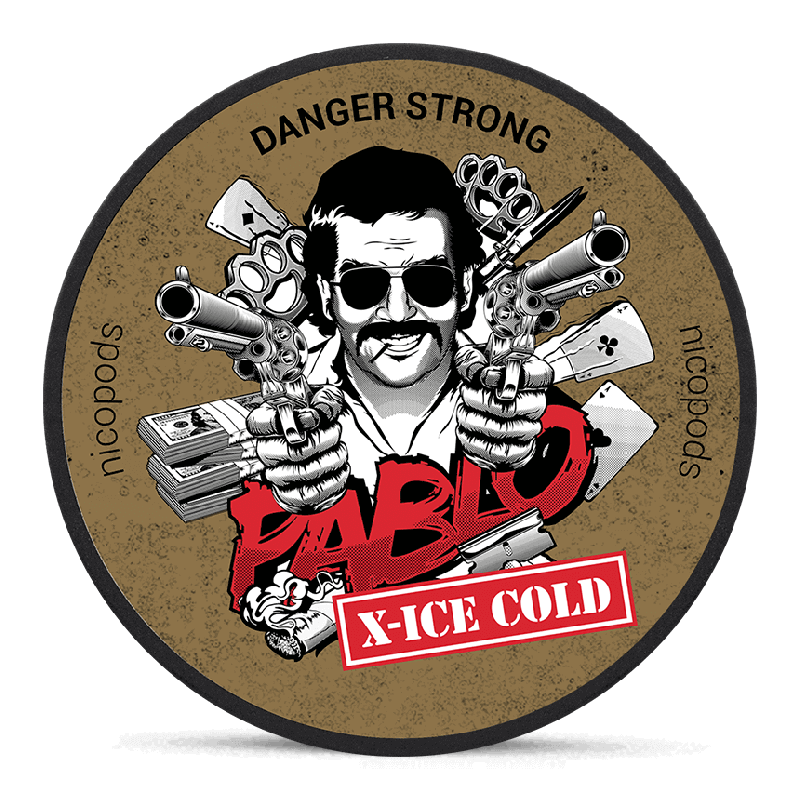 PABLO X-Ice Cold 24mg nicotine pouches can
