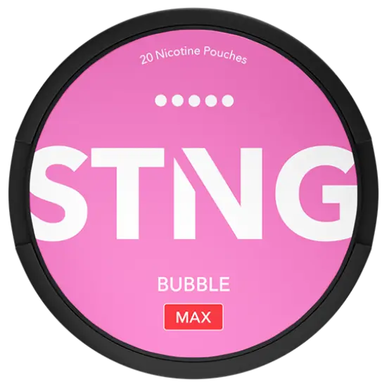 STNG Bubble 27.5mg nicotine pouches can