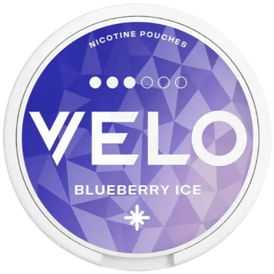 VELO Blueberry Ice 8mg nicotine pouches can