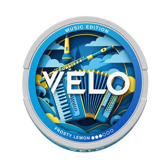VELO Frosty Lemon 10mg nicotine pouches can