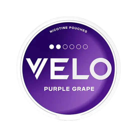 VELO Purple Grape Mini 6mg nicotine pouches can