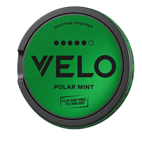 VELO Polar Mint 14mg nicotine pouches can