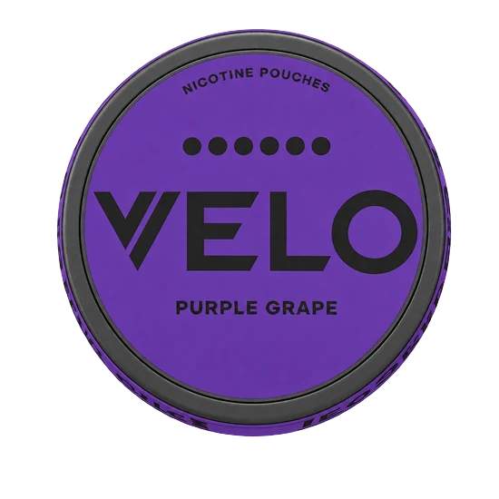 VELO Purple Grape 17mg nicotine pouches can