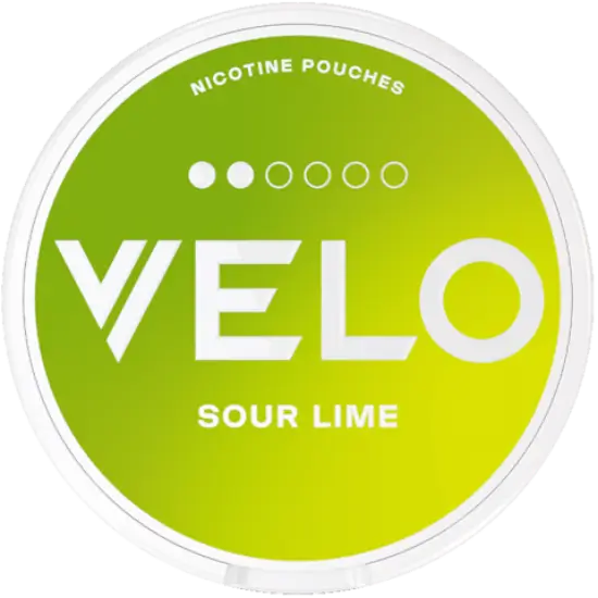 VELO Sour Lime 6mg nicotine pouches can