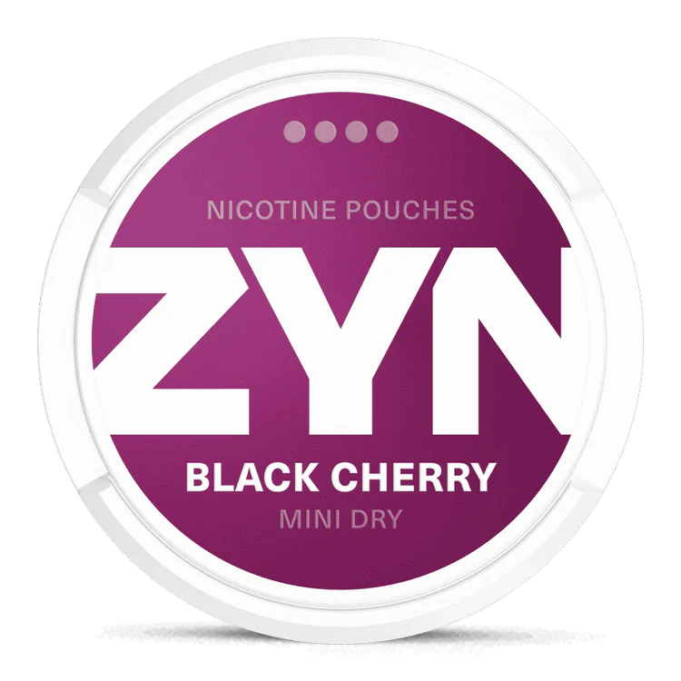 ZYN Black Cherry 6mg nicotine pouches can