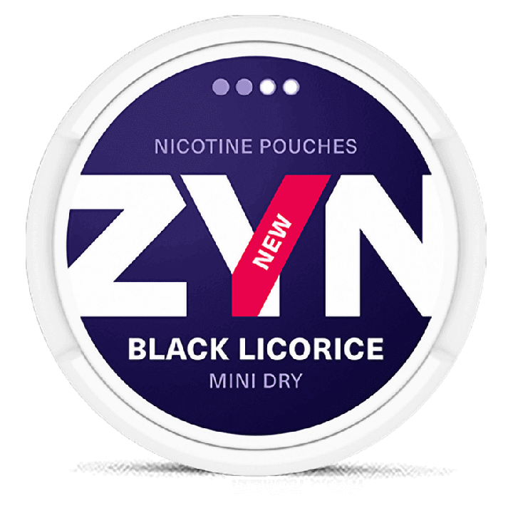 ZYN Black Licorice 3mg nicotine pouches can