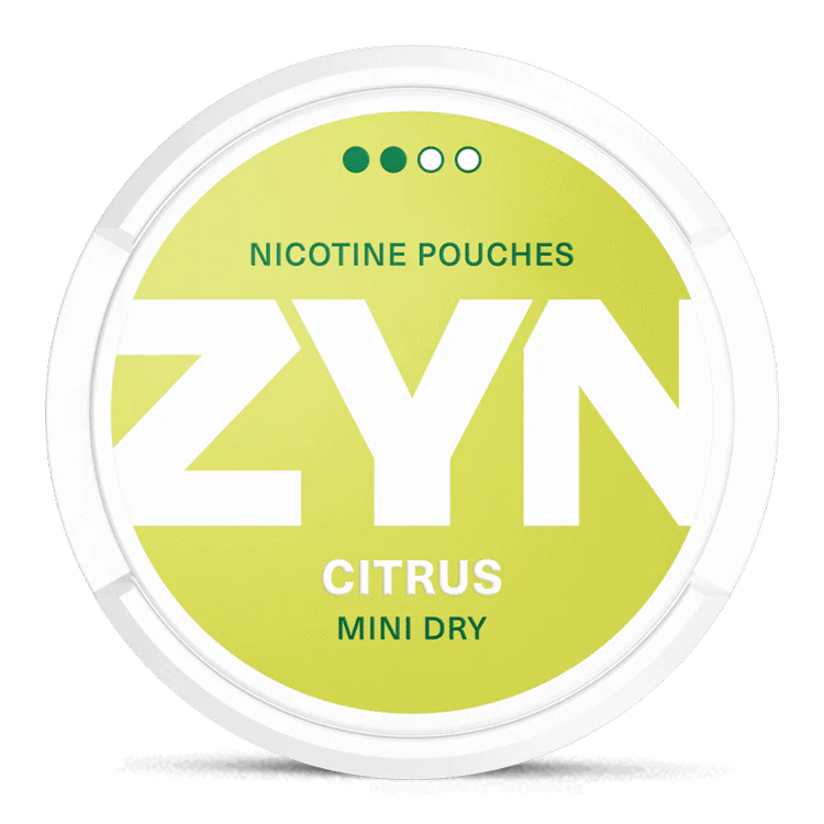 ZYN Citrus 3mg nicotine pouches can
