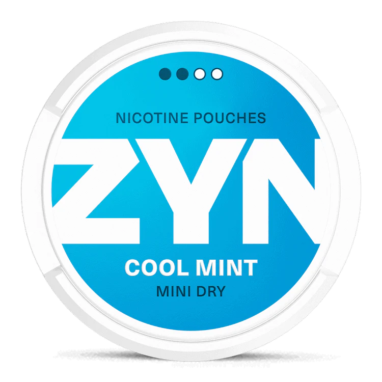 ZYN Cool Mint 3mg nicotine pouches can
