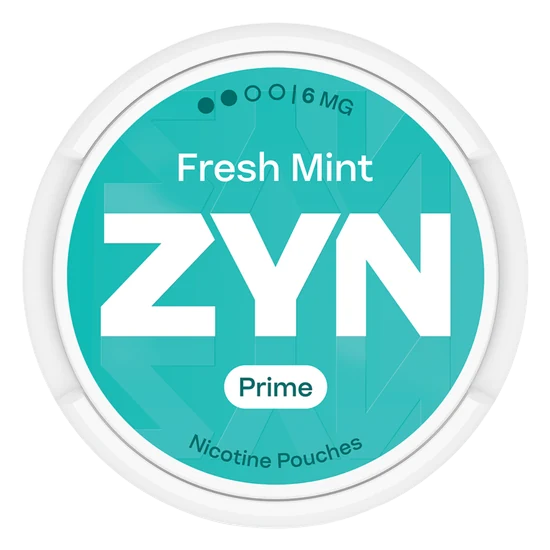 ZYN Fresh Mint Mini 6mg nicotine pouches can