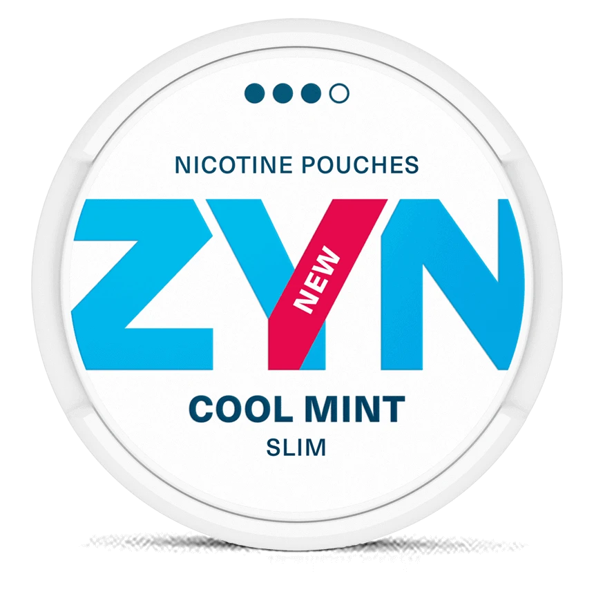 ZYN Cool Mint 9mg nicotine pouches can