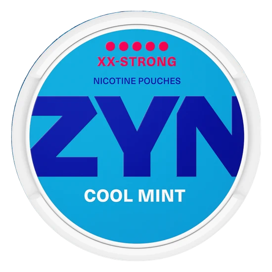 ZYN Cool Mint 13.5mg nicotine pouches can