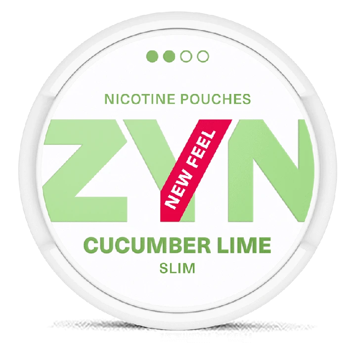 ZYN Cucumber Lime 6mg nicotine pouches can