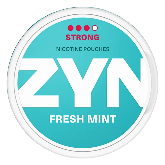 ZYN Fresh Mint 11mg nicotine pouches can