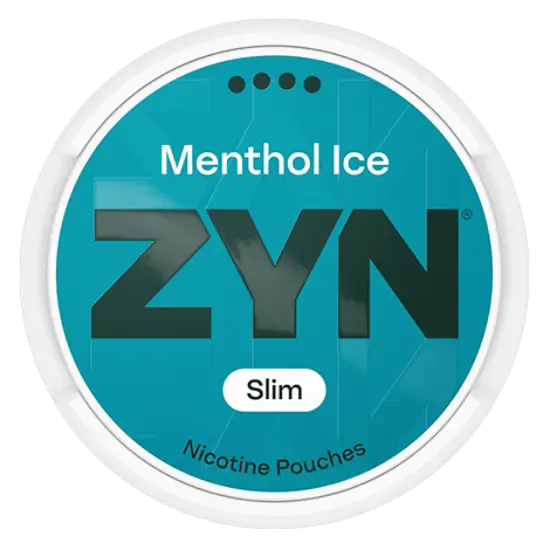 ZYN Menthol Ice 11mg nicotine pouches can